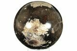 Polished Black Opal Sphere - Madagascar #200607-3